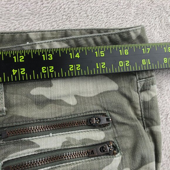 Gap Women's Jeans Size 311969 Always Skinny Ankle Classic Green Camouflage Casua - Picture 5 of 13